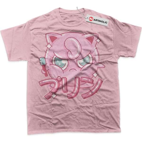 Jigglypuff Shirt, Pokemon Shirt, PKM Shirt, Anime Shirt, Graphic Tee