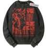 Portgas D Ace Sweatshirt, One Piece Sweatshirt, Anime Sweatshirt, Vintage Sweatshirt