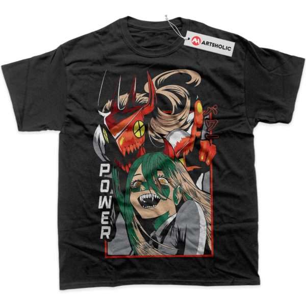 Power Shirt, Chainsaw Man Shirt, Anime Shirt, Graphic T-Shirt