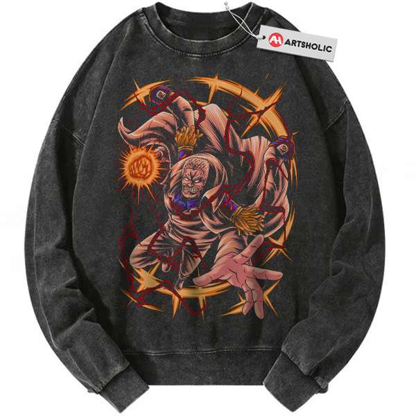 Monkey D Garp Sweatshirt, One Piece Sweatshirt, Anime Sweatshirt, Vintage Sweatshirt