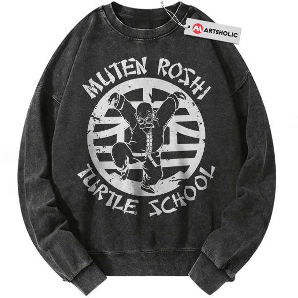 Master Roshi Sweatshirt, Dragon Ball Sweatshirt, Anime Sweatshirt, Vintage Sweatshirt