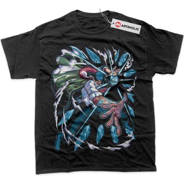 Aokiji - Kuzan Shirt, One Piece Shirt, Anime Shirt, Graphic T-Shirt