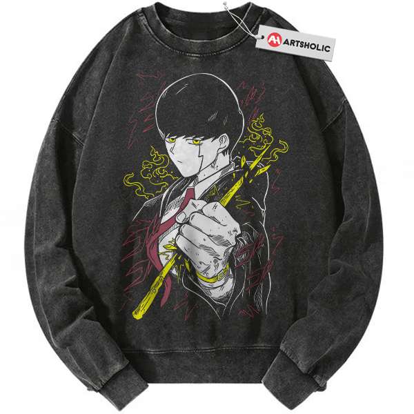 Mash Burnedead Sweatshirt, Mashle Sweatshirt, Anime Sweatshirt, Vintage Sweatshirt