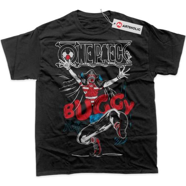 Buggy Shirt, One Piece Shirt, Anime Shirt, Graphic Tee