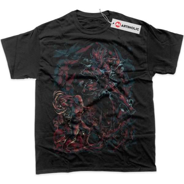 Saitama vs Boros Shirt, One Punch Man Shirt, Anime Shirt, Graphic T-Shirt