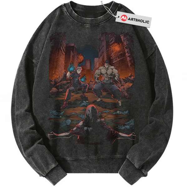 Jujutsu Kaisen Sweatshirt, Anime Sweatshirt, Vintage Sweatshirt