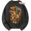 Charmander - Charmeleon - Charizard Sweatshirt, Pokemon Sweatshirt, PKM Sweatshirt, Anime Sweatshirt, Vintage Sweatshirt
