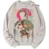 Tanjiro Kamado Sweatshirt, Demon Slayer Sweatshirt, Anime Sweatshirt, Vintage Sweatshirt