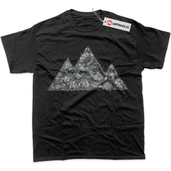 Rock-Type Pokemon Shirt, PKM Shirt, Anime Shirt, Graphic Tee