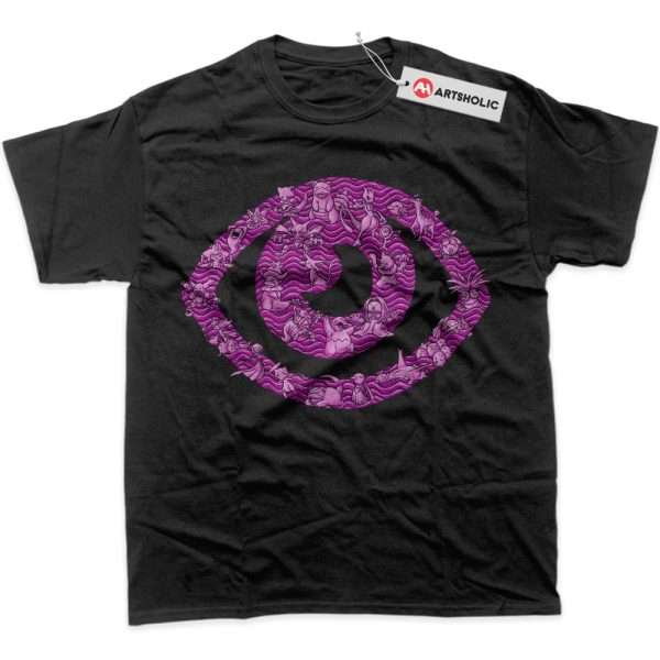Psychic-Type Pokemon Shirt, PKM Shirt, Anime Shirt, Graphic Tee