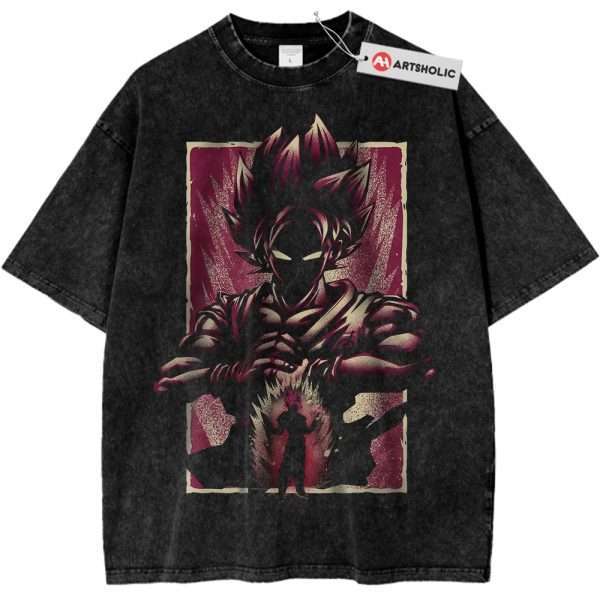 Goku Kaio-ken Shirt, Dragon Ball Shirt, DBZ Shirt, Anime Shirt, Vintage T-Shirt