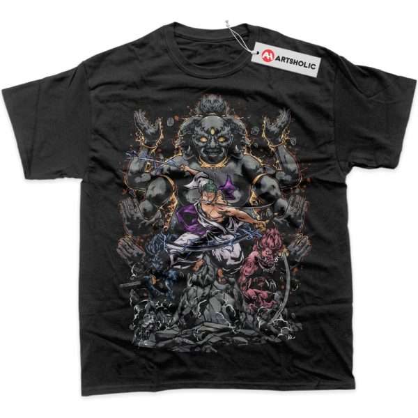 Roronoa Zoro Shirt, One Piece Shirt, Anime Shirt, Graphic T-Shirt