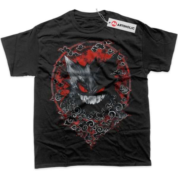 Gengar Shirt, Pokemon Shirt, PKM Shirt, Anime Shirt, Graphic Tee
