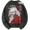 Inuyasha Sweatshirt, Anime Sweatshirt, Vintage Sweatshirt