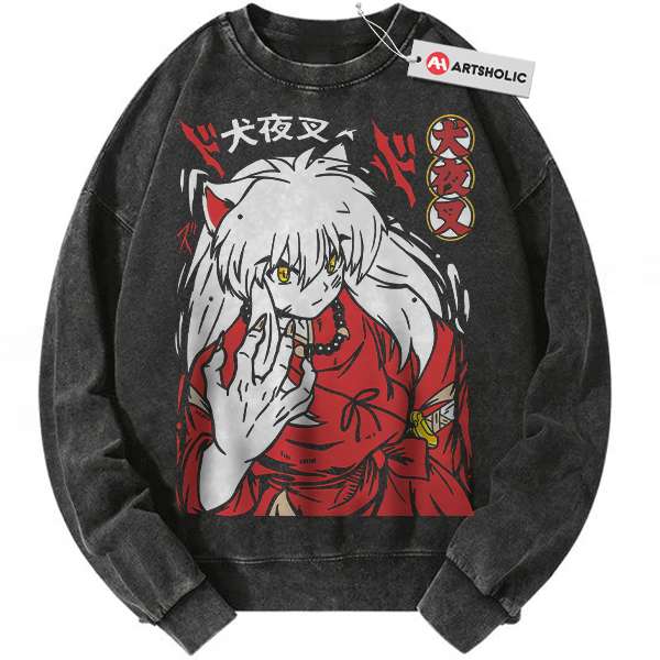 Inuyasha Sweatshirt, Anime Sweatshirt, Vintage Sweatshirt