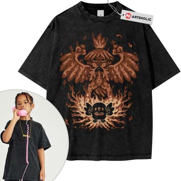 Rowlet vs Decidueye Shirt For Kids, Pokemon Shirt For Kids, PKM Shirt For Kids, Anime Shirt For Kids, Vintage Tee For Kids
