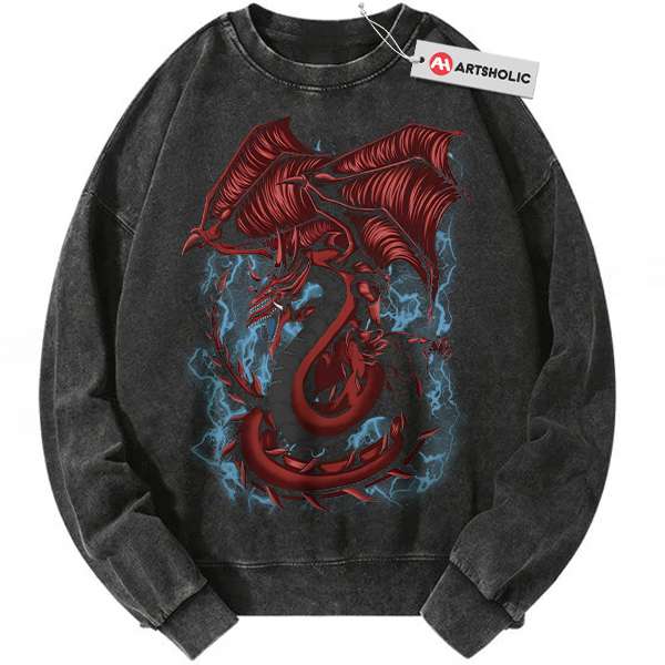 Osiris: Slifer the Sky Dragon Sweatshirt, Yugioh Sweatshirt, Anime Sweatshirt, Vintage Sweatshirt