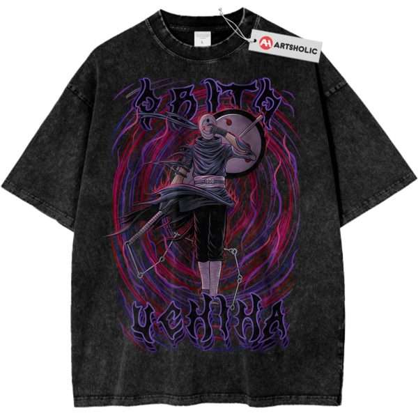 Obito Uchiha Shirt, Naruto Shirt, Anime Shirt, Vintage T-Shirt