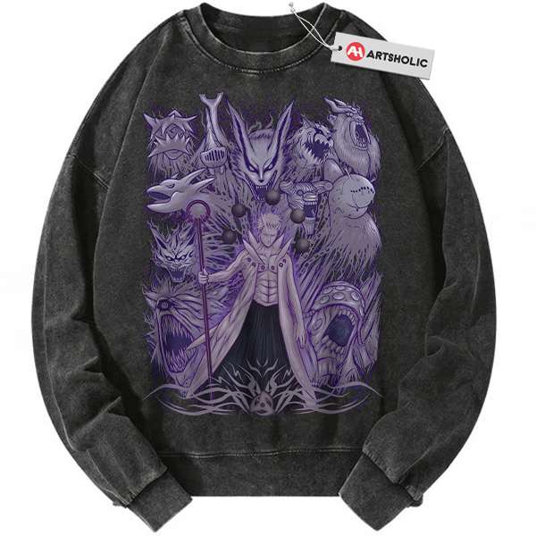 Obito Uchiha Sweatshirt, Naruto Sweatshirt, Anime Sweatshirt, Vintage Sweatshirt