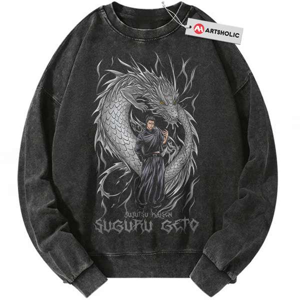 Suguru Geto Sweatshirt, Jujutsu Kaisen Sweatshirt, Anime Sweatshirt, Vintage Sweatshirt