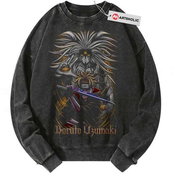Momoshiki Sweatshirt, Boruto Sweatshirt, Naruto Sweatshirt, Anime Sweatshirt, Vintage Sweatshirt