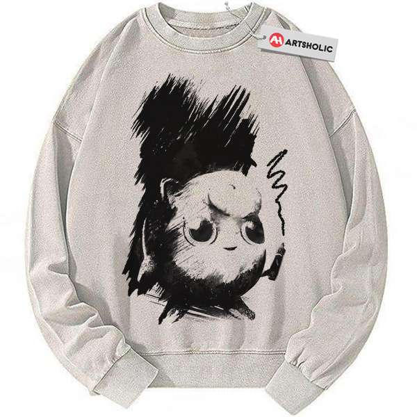 Jigglypuff Sweatshirt, Pokemon Sweatshirt, PKM Sweatshirt, Anime Sweatshirt, Vintage Sweatshirt