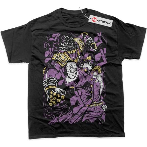 Jotaro Kujo Shirt, JoJo's Bizarre Adventure Shirt, Anime Shirt, Graphic T-Shirt