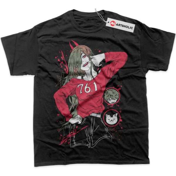 Power Shirt, Chainsaw Man Shirt, Anime Shirt, Graphic Tee