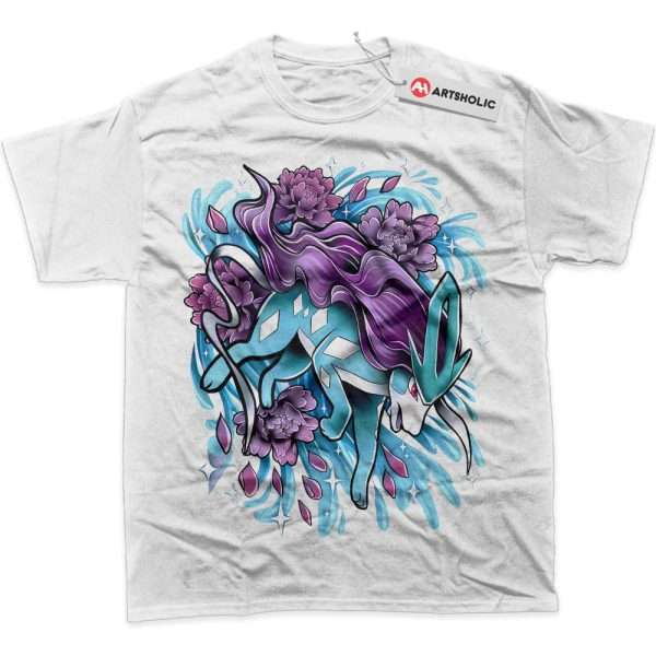 Suicune Shirt, Pokemon Shirt, PKM Shirt, Anime Shirt, Graphic Tee