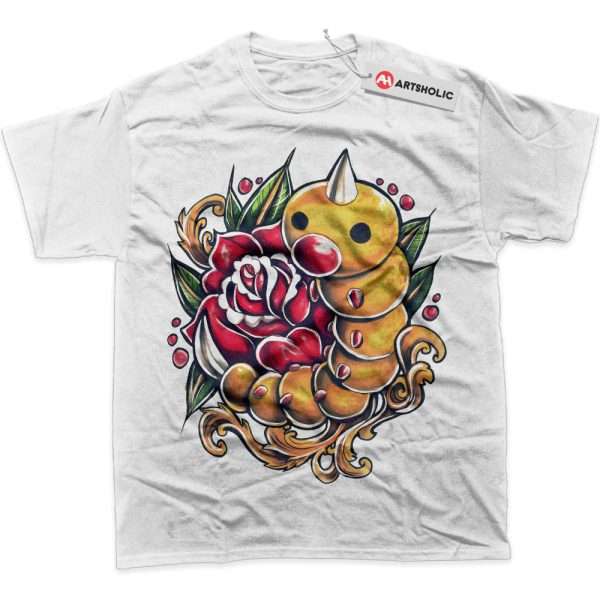 Weedle Shirt, Pokemon Shirt, PKM Shirt, Anime Shirt, Graphic T-Shirt
