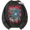 Skull Jiraiya Sweatshirt, Naruto Sweatshirt, Anime Sweatshirt, Vintage Sweatshirt