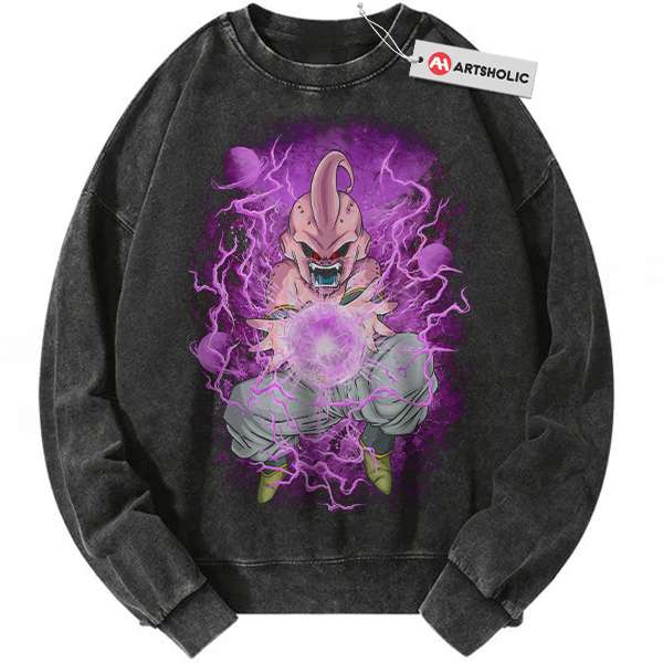 Majin Buu Sweatshirt, Dragon Ball Sweatshirt, Anime Sweatshirt, Vintage Sweatshirt
