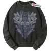 Skull Sasuke Uchiha Sweatshirt, Naruto Sweatshirt, Anime Sweatshirt, Vintage Sweatshirt