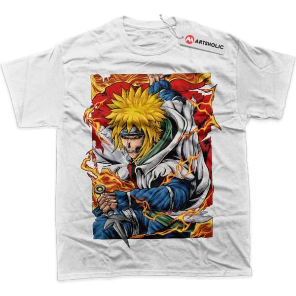 Skull Minato Namikaze Shirt, Naruto Shirt, Anime Shirt, Graphic T-Shirt