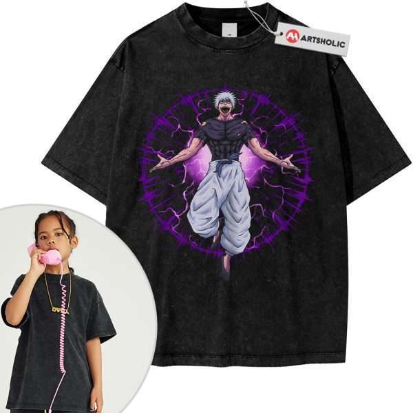 Satoru Gojo Shirt For Kids, Jujutsu Kaisen Shirt For Kids, Anime Shirt For Kids, Vintage T-Shirt For Kids