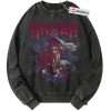 Akaza Sweatshirt, Demon Slayer Sweatshirt, Anime Sweatshirt, Vintage Sweatshirt