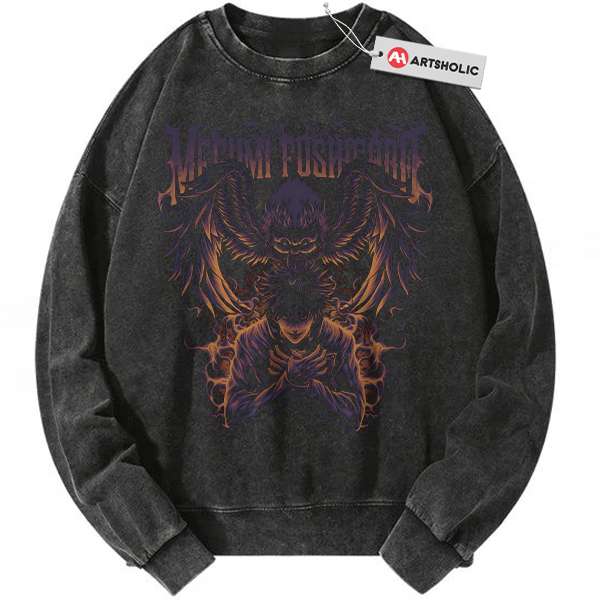 Megumi Fushiguro Sweatshirt, Jujutsu Kaisen Sweatshirt, Anime Sweatshirt, Vintage Sweatshirt