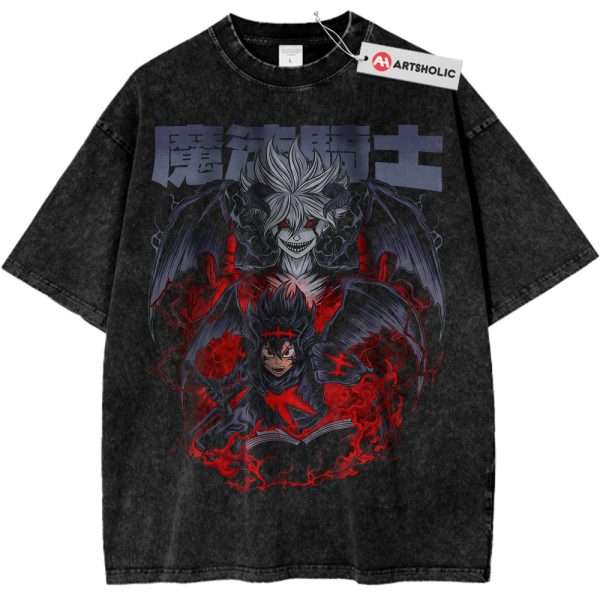 Asta Shirt, Black Clover Shirt, Anime Shirt, Vintage T-Shirt