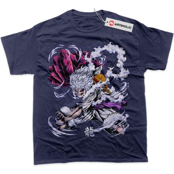 Skull Luffy Gear 5 Shirt, One Piece Shirt, Anime Shirt, Graphic Tee