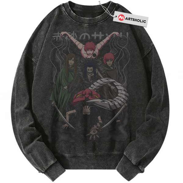 Sasori Sweatshirt, Naruto Sweatshirt, Anime Sweatshirt, Vintage Sweatshirt