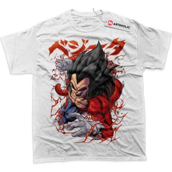 Skull Vegeta JJ4 Shirt, Dragon Ball Shirt, DBZ Shirt, Anime Shirt, Graphic T-Shirt