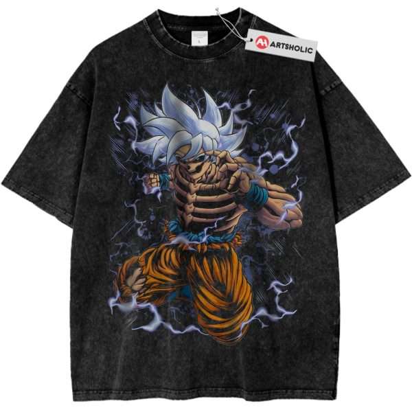 Skeleton Ultra Instinct Son Goku Shirt, Dragon Ball Shirt, DBZ Shirt, Anime Shirt, Vintage T-Shirt
