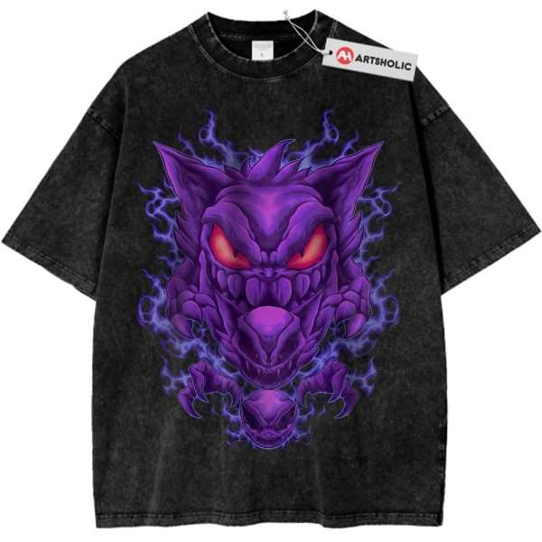 Gengar Shirt, Gatsly Shirt, Haunter Shirt, Pokemon Shirt, PKM Shirt, Anime Shirt, Vintage Tee