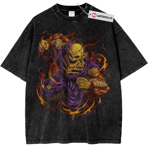 Skull Orange Piccolo Shirt, Dragon Ball Shirt, DBZ Shirt, Anime Shirt, Vintage T-Shirt