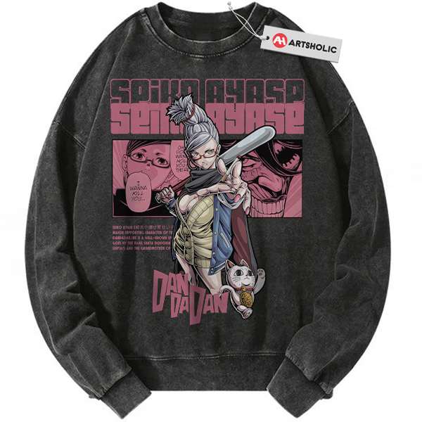 Seiko Ayase Sweatshirt, Dandadan Sweatshirt, Anime Sweatshirt, Vintage Sweatshirt