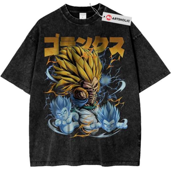 Skeleton Gotenks Shirt, Dragon Ball Shirt, DBZ Shirt, Anime Shirt, Vintage T-Shirt