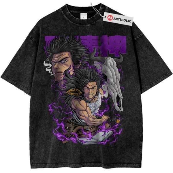 Yami Sukehiro Shirt, Black Clover Shirt, Anime Shirt, Vintage T-Shirt