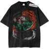 Skeleton Tanjiro Kamado Shirt, Demon Slayer Shirt, Anime Shirt, Vintage Tee