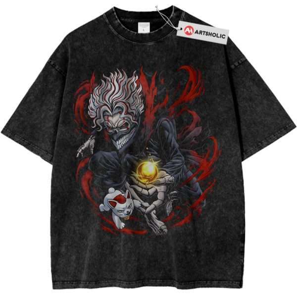 Okarun vs Turbo Granny Shirt, Dandadan Shirt, Anime Shirt, Vintage Tee
