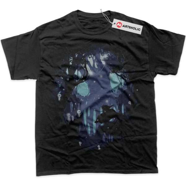 Princess Mononoke Shirt, Studio Ghibli Shirt, Anime Shirt, Graphic T-Shirt